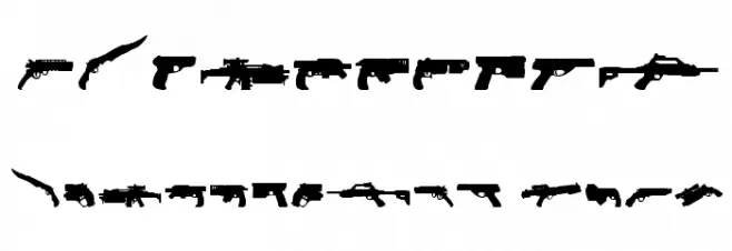 2nd Amendment 2050 Schriftart Anderer Schreiben