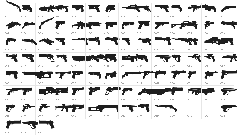 2nd Amendment 2050 Character Map