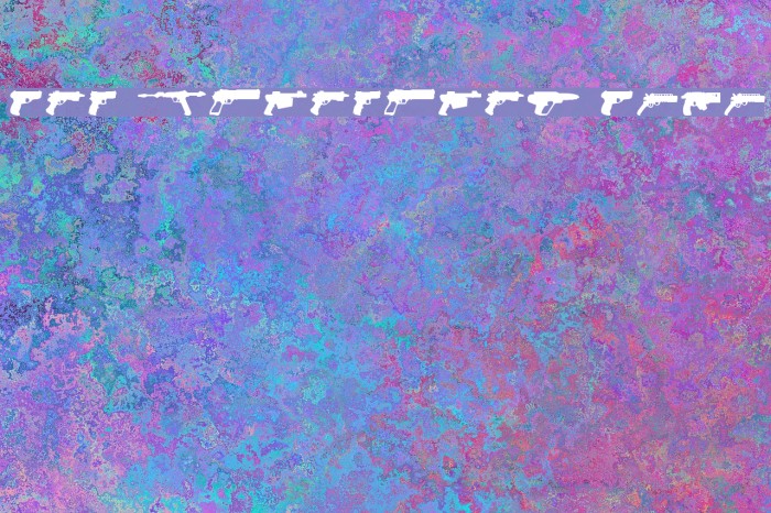 2nd Amendment 2050 Font examples