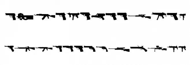 2nd Amendment 字体 大写