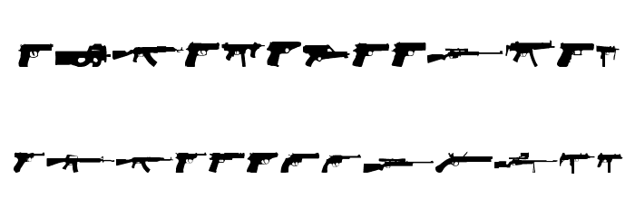 2nd Amendment Font LOWERCASE