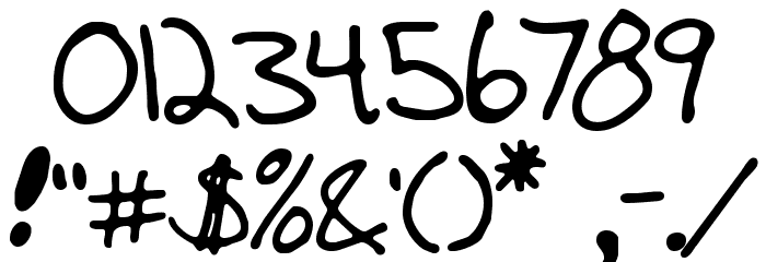 Ænigma Scrawl 4 BRK Font OTHER CHARS