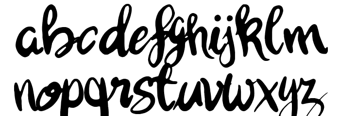 ¡Olé torero! Font LOWERCASE