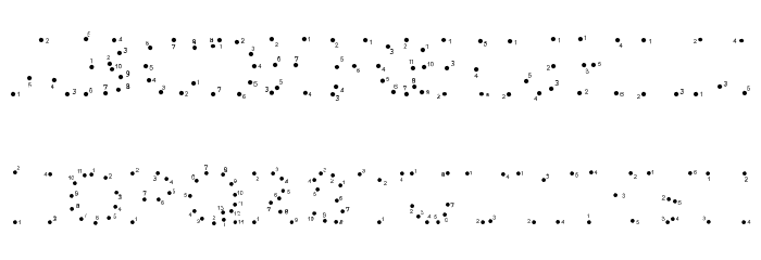 0Pointe-AFaire Font LOWERCASE