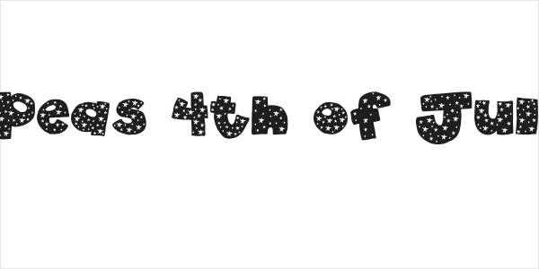 2Peas 4th of July Logo