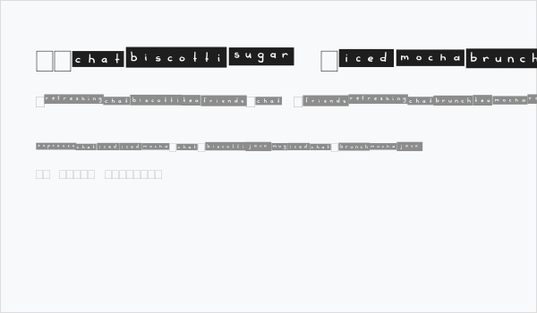 2Peas Blocks - Bistro Business Card