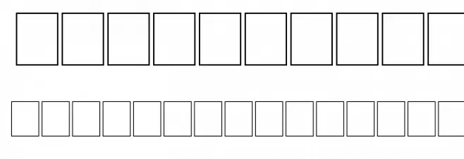 2Peas Blocks - Favorites Font OTHER CHARS