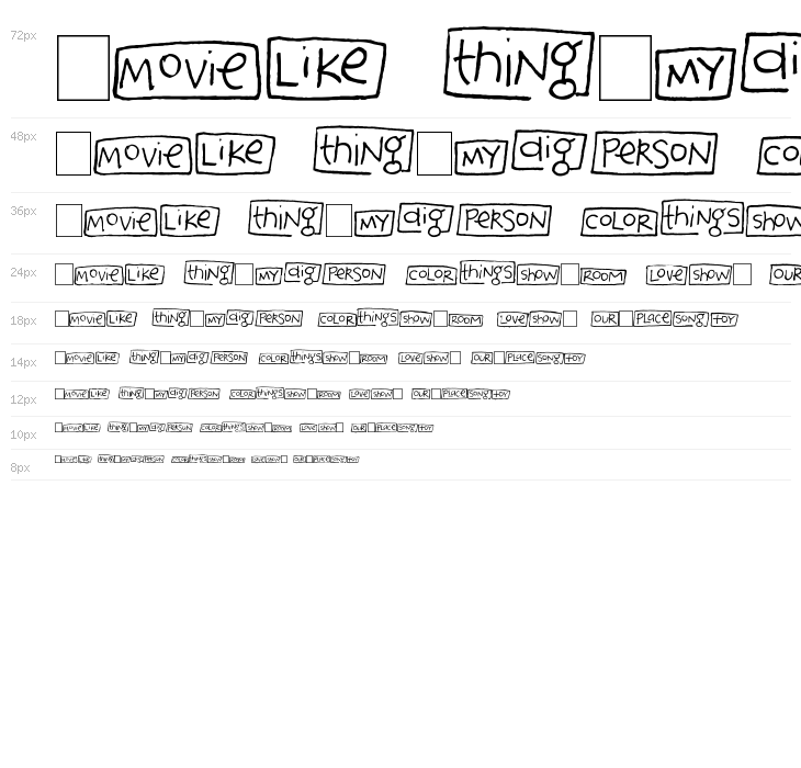 2Peas Blocks - Favorites Waterfall