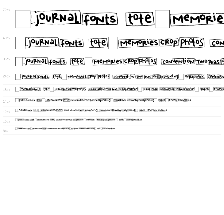 2Peas Blocks - Scrapbooking Waterfall