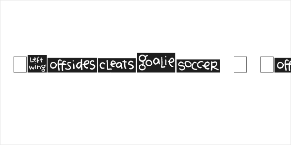 2Peas Blocks - Soccer Logo