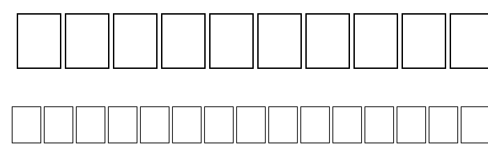 2Peas Blocks - Vintage Fun Font OTHER CHARS