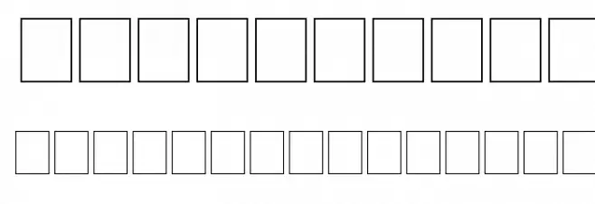 2Peas Blocks - Winter Font Alte caractere