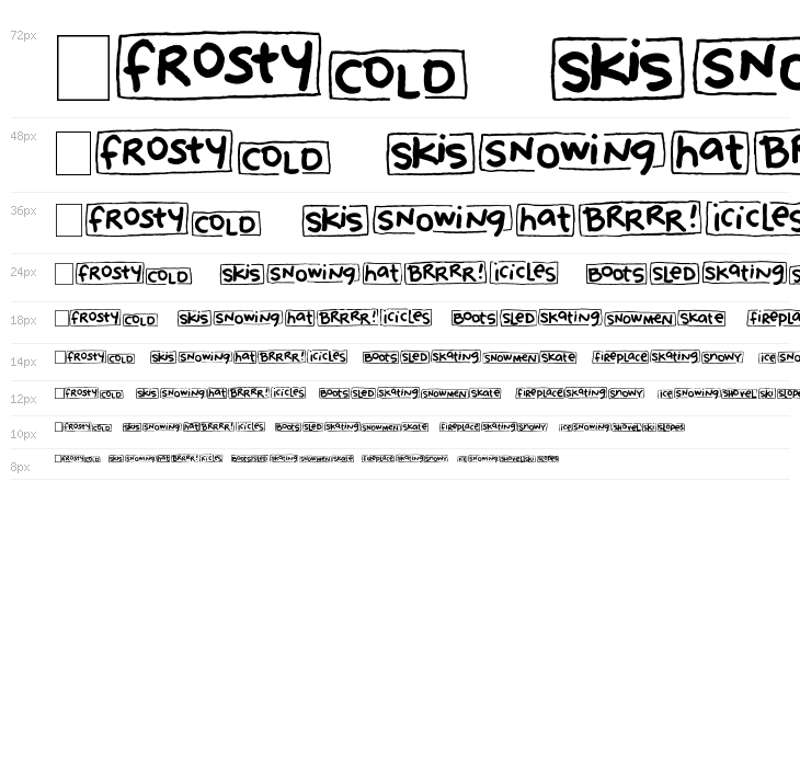 2Peas Blocks - Winter Waterfall