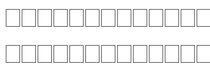 2Peas Blocks - Winter Font LOWERCASE