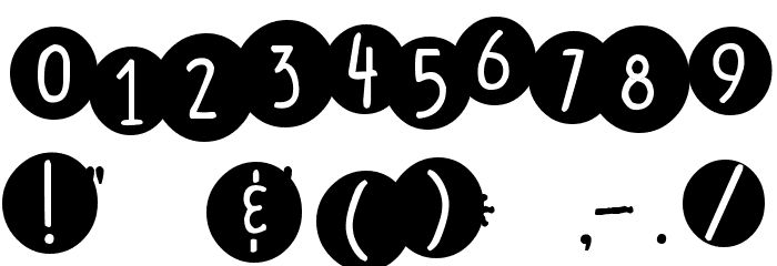 2Peas Crazy Pooch Font OTHER CHARS