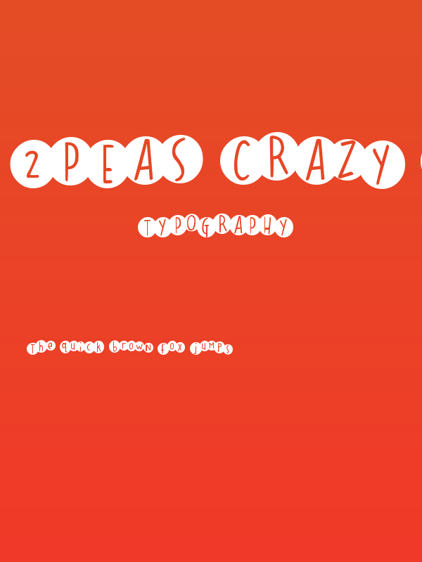 2Peas Crazy Pooch Poster