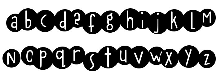 2Peas Crazy Pooch Font LOWERCASE