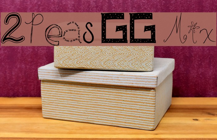 2Peas GG Mix Font examples