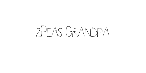 2Peas Grandpa Logo