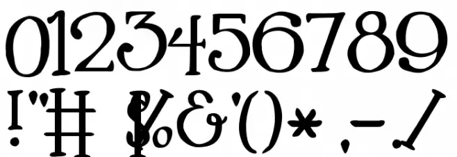 2Peas Mister Giggles Font Alte caractere