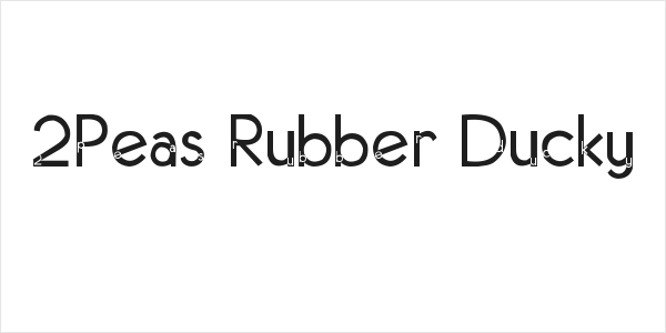 2Peas Rubber Ducky Logo