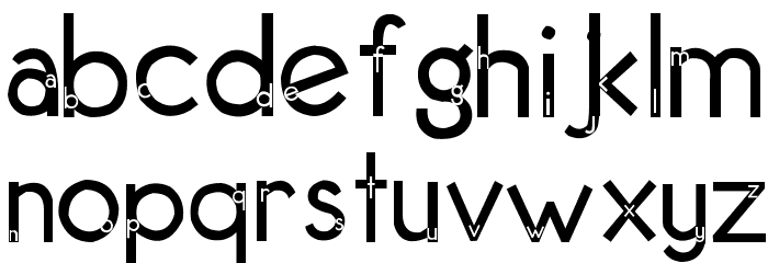 2Peas Rubber Ducky Font LOWERCASE