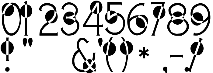 2Peas Spazbucket Font OTHER CHARS