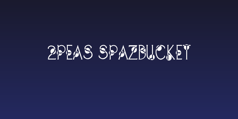 2Peas Spazbucket Social Header