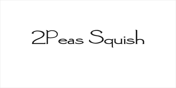 2Peas Squish Logo