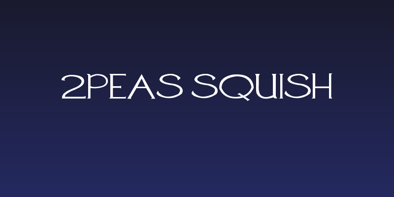2Peas Squish Social Header