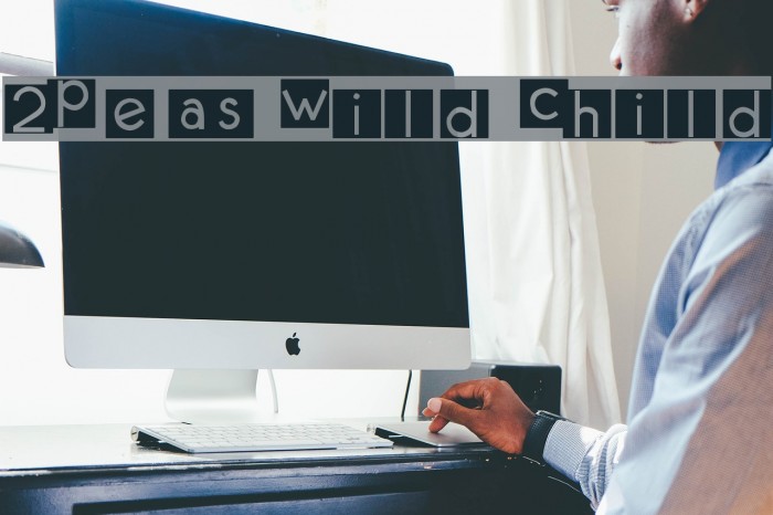 2Peas Wild Child Font examples