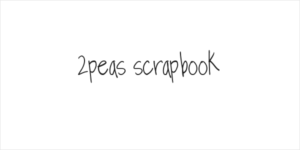 2peas scrapbook Logo
