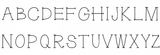 5PM Schriftart Groß