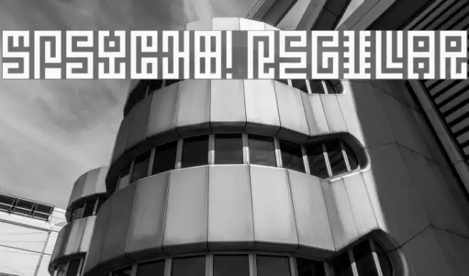 5Psycho! Regular Font examples