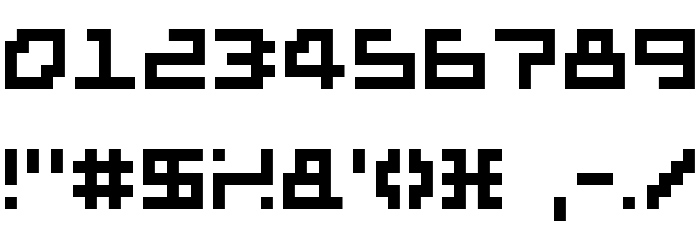 5peero Font OTHER CHARS