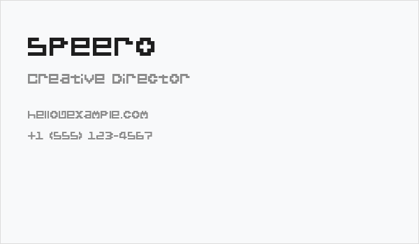 5peero Business Card