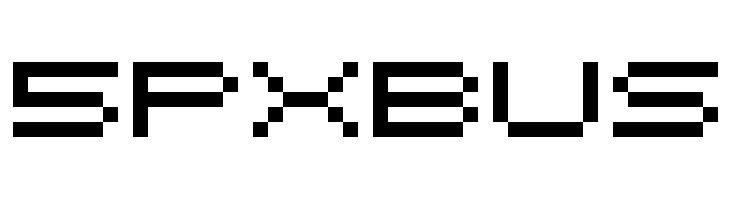 5pxbus Font