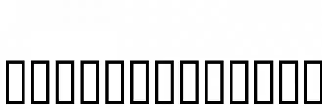 6px Expert 字体 大写