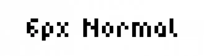 6px Normal  baixar fontes gratis