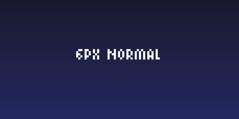 6px Normal Social Header