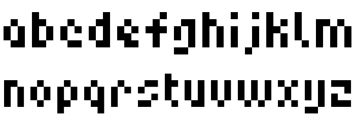 6px Normal Font LOWERCASE