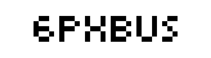 6pxbus  Free Fonts Download