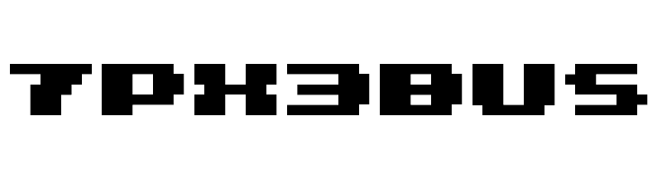 7px3bus Font