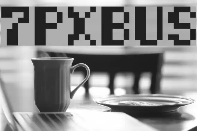7pxbus Font examples