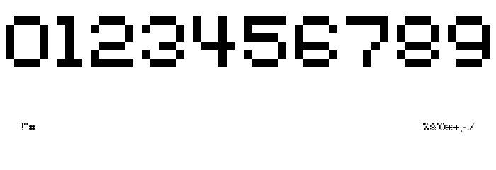 8pxbus Font OTHER CHARS
