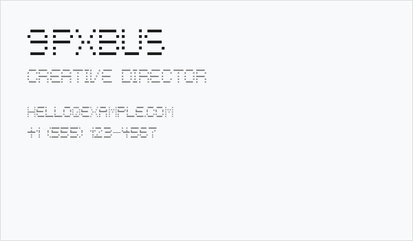 9pxbus Business Card