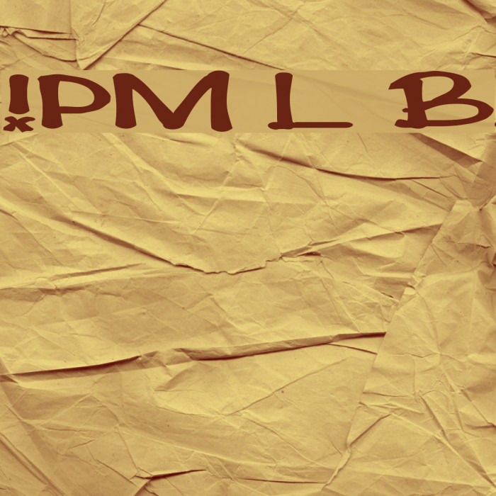 !PaulMaul Longs Bold Font examples