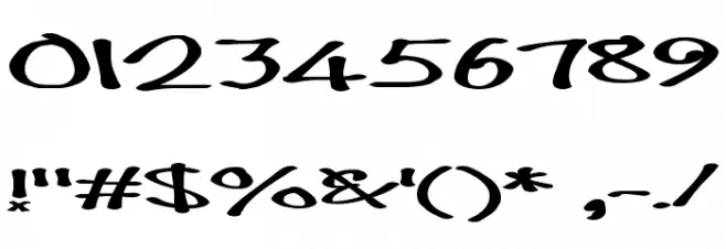 !PaulMaul Longs Font Alte caractere