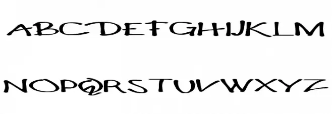 !PaulMaul Longs Font UPPERCASE