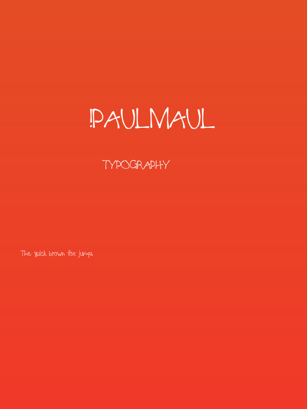 !PaulMaul Poster
